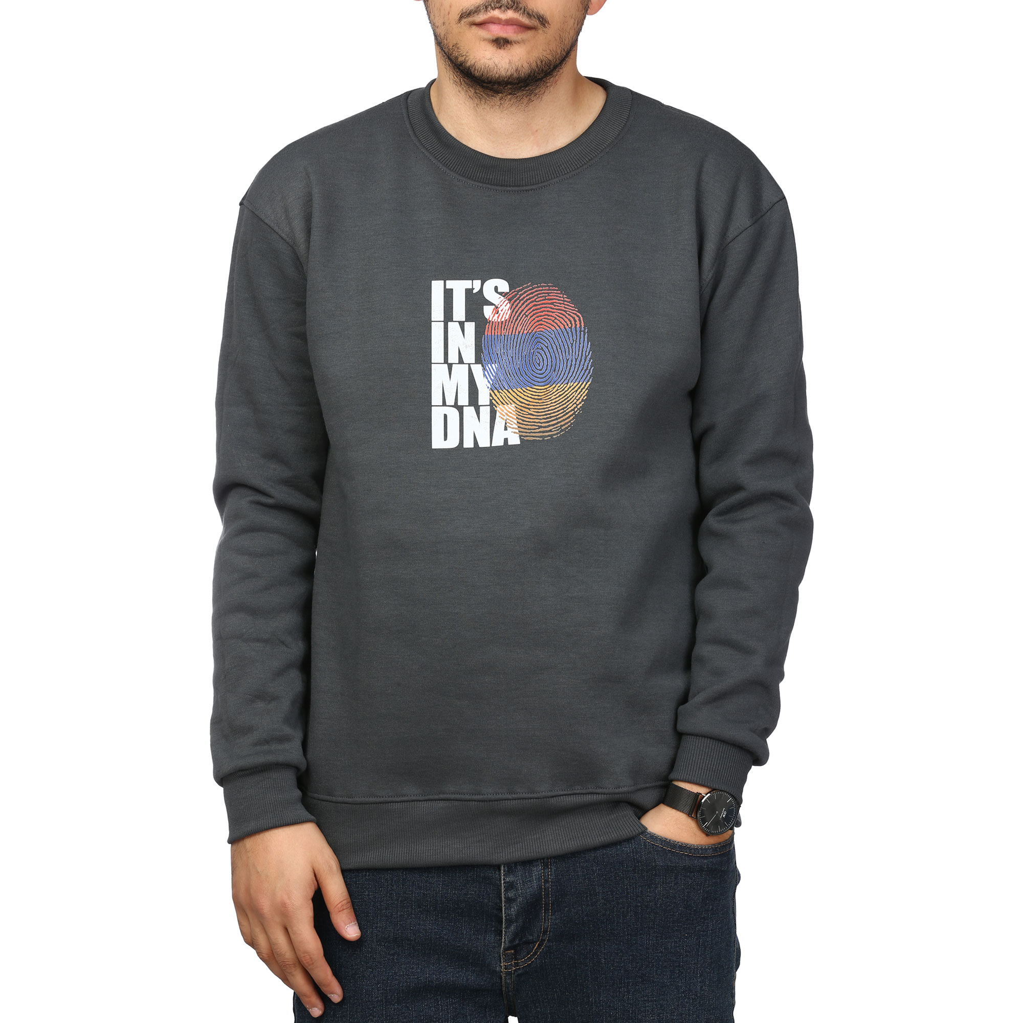 پلیور دورس چاپی مردانه مدل 659671