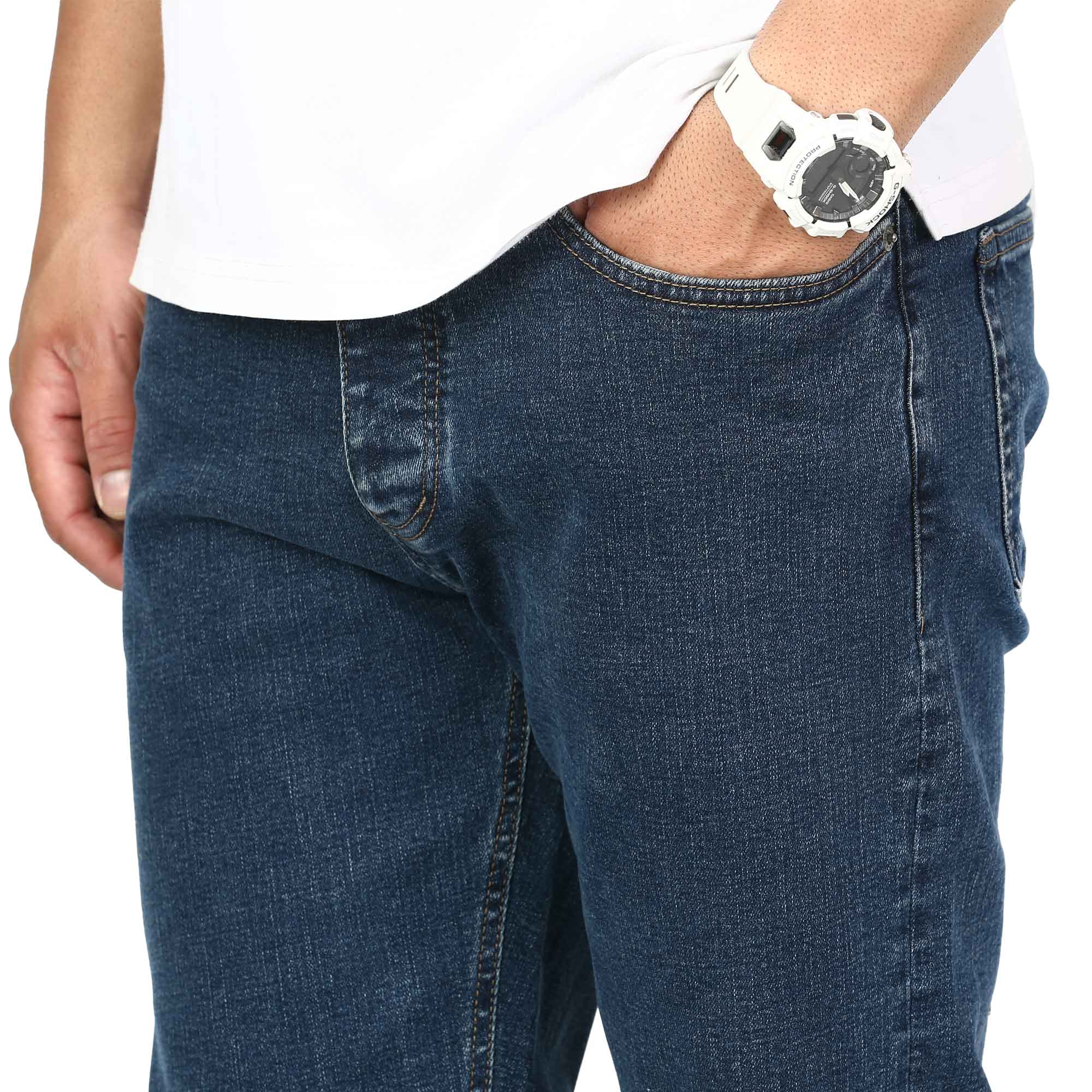 شلوار جین اسلیم فیت مردانه مدل 663950