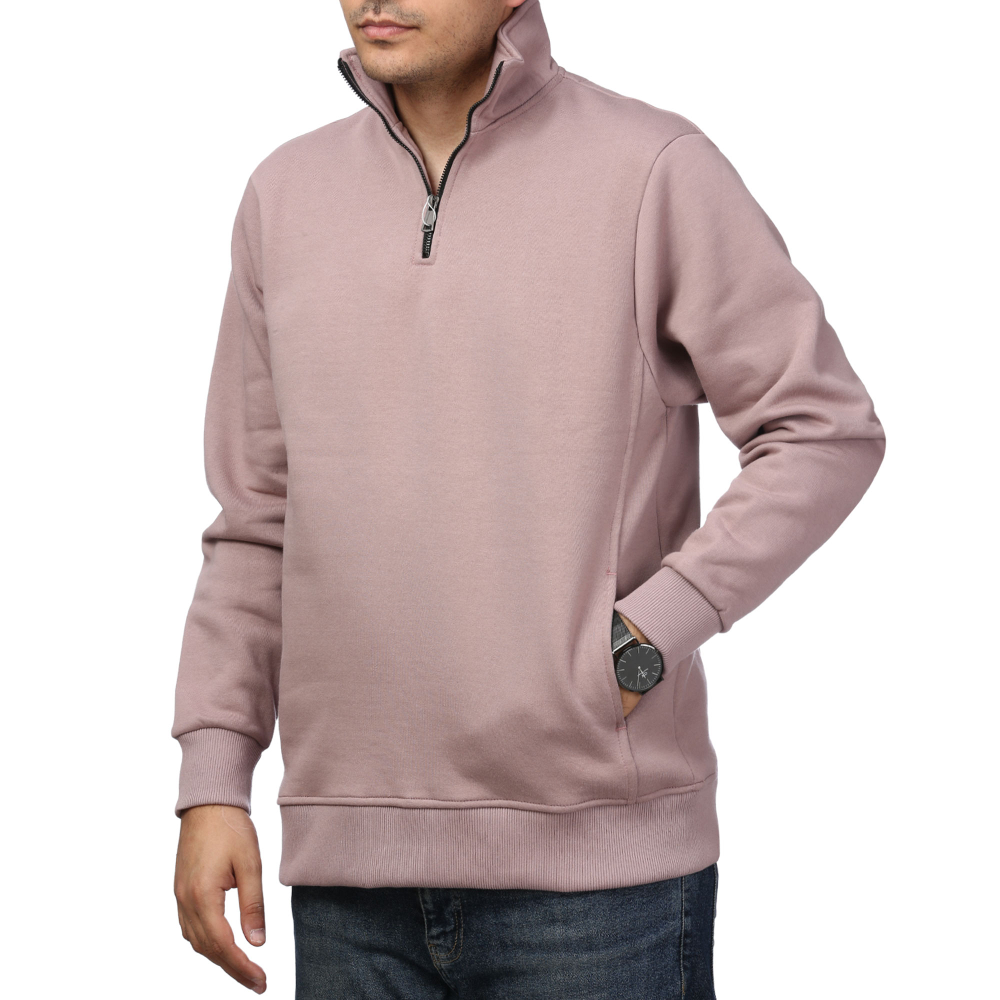 پلیور دورس نیم زیپ مردانه آرشید مدل 519656