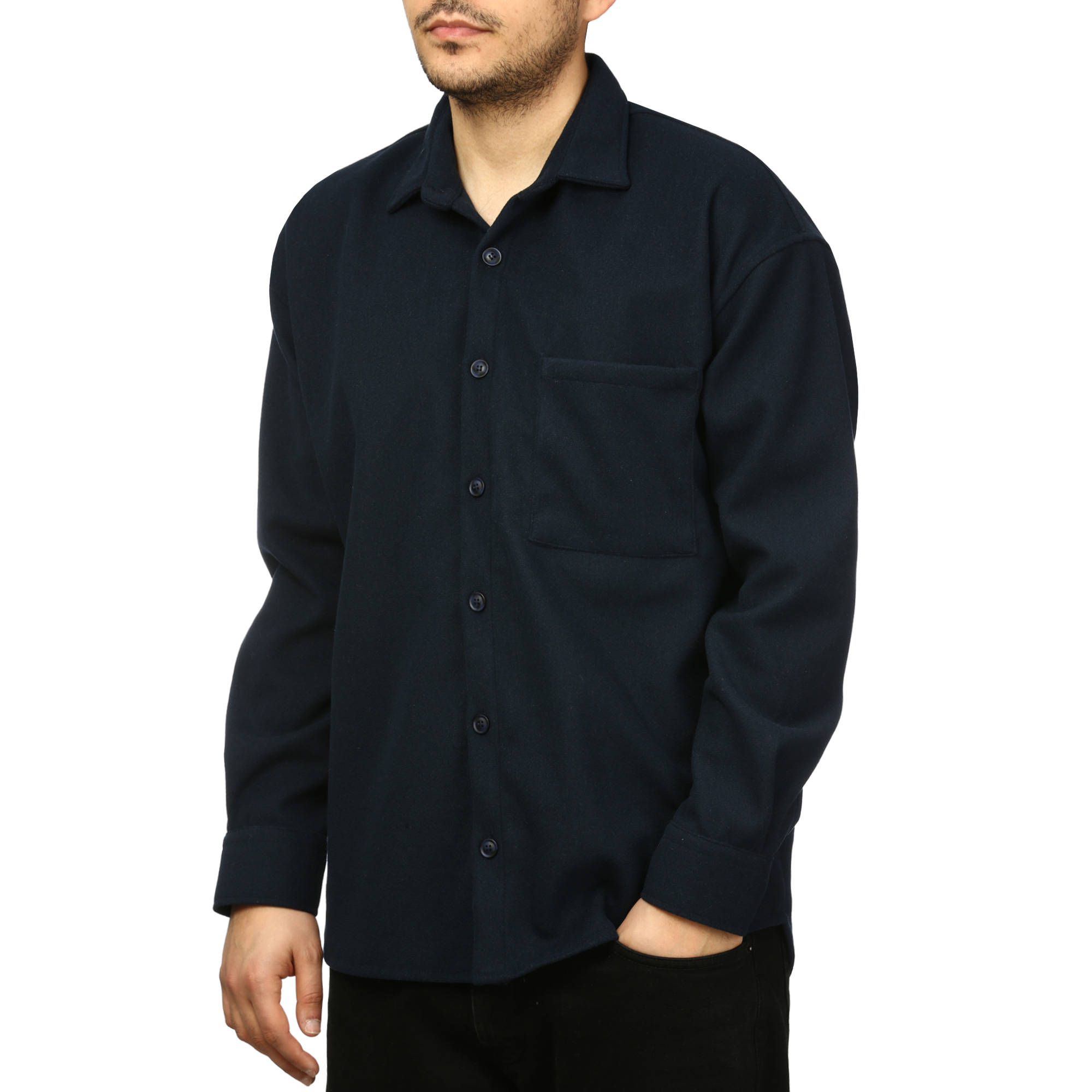 پیراهن آستین بلند فوتر مردانه مدل 6202492