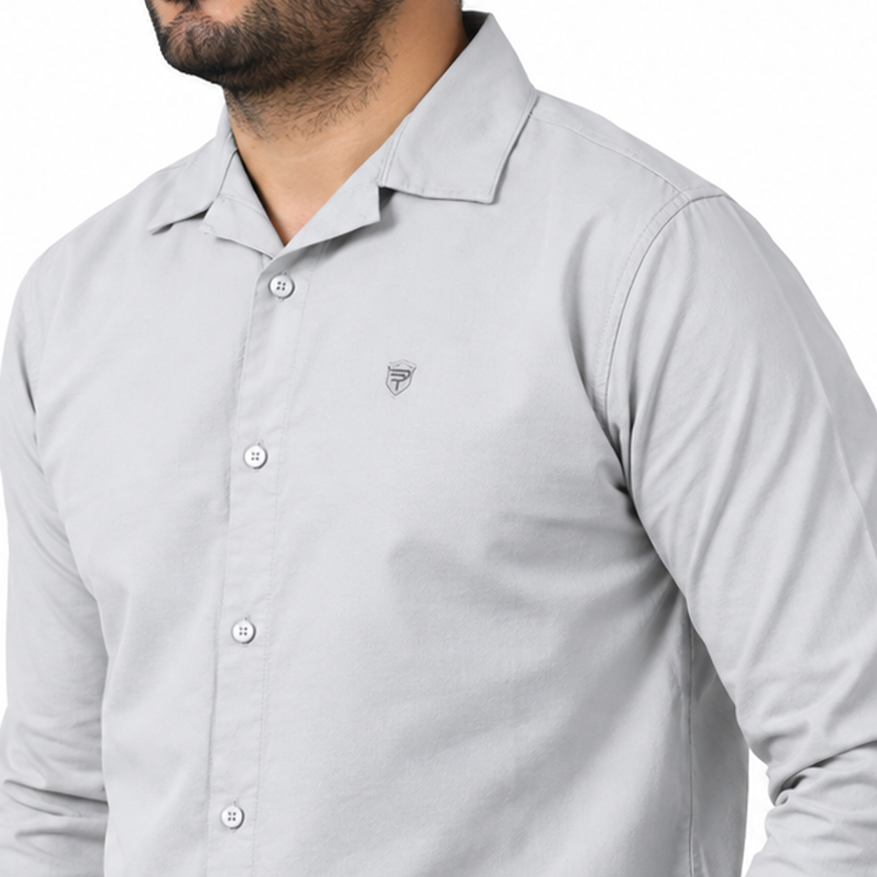 پیراهن کتان نازک یقه انگلیسی مدل 6104933