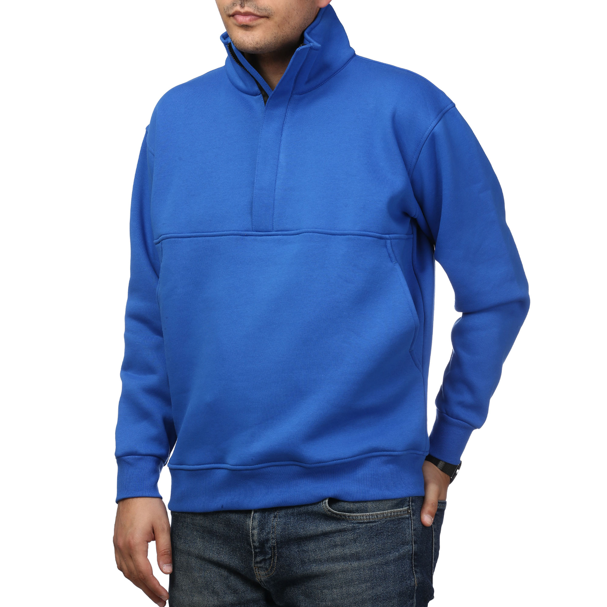 پلیور دورس نیم زیپ مخفی مردانه آرشید مدل 5196513