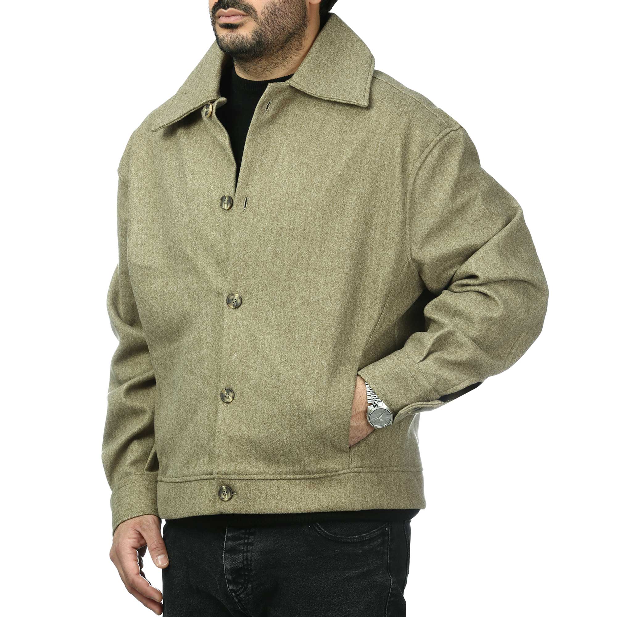 کت فوتر باکسی مردانه مدل 62661