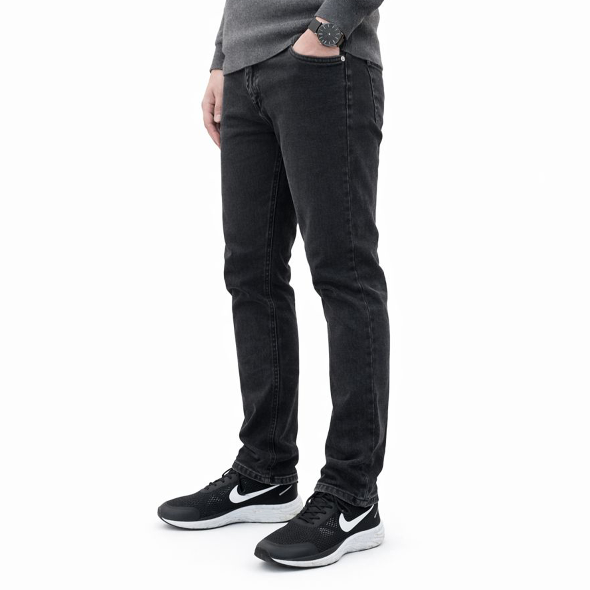 شلوار جین راسته مردانه مدل 663954