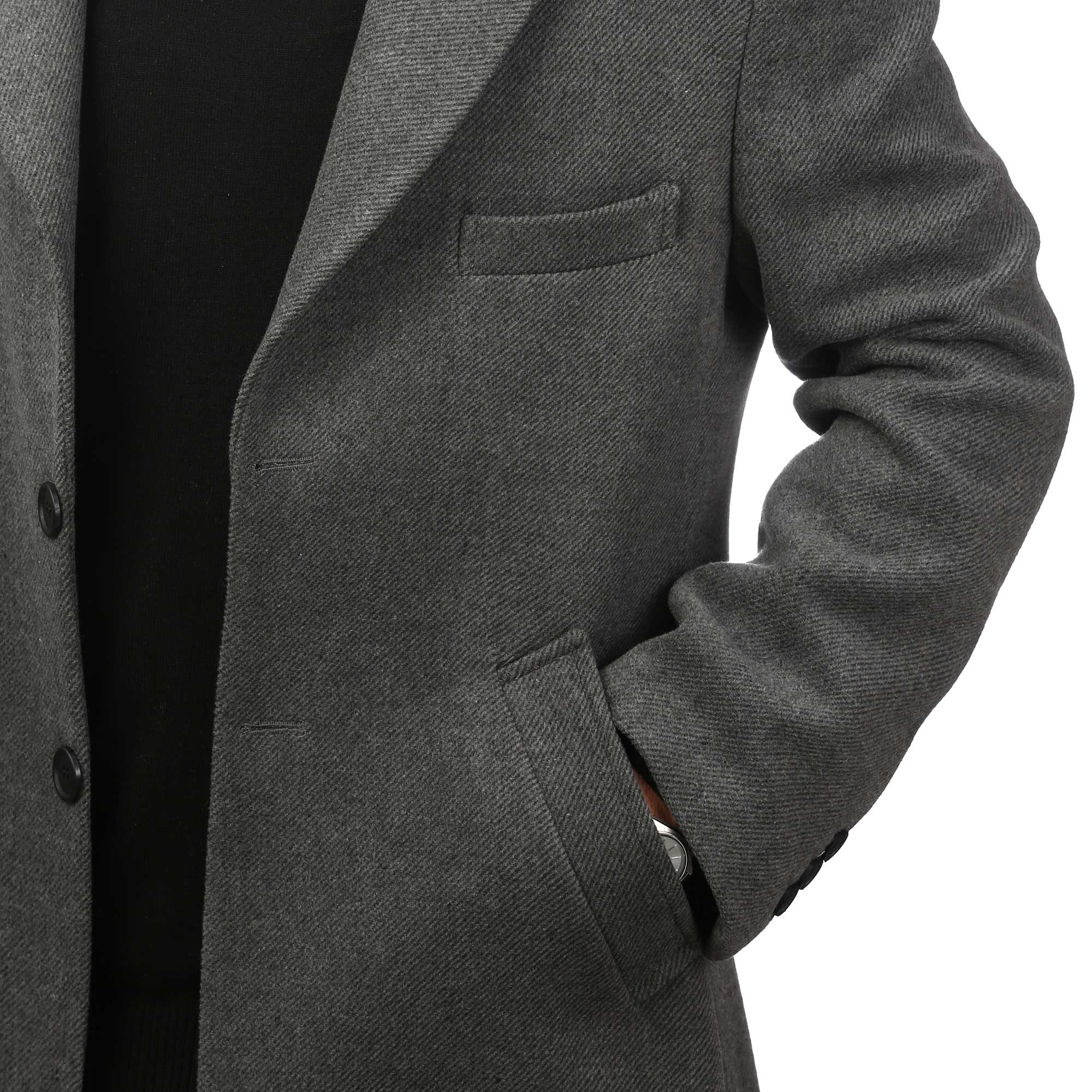 پالتو فوتر بلند مردانه مدل 61667