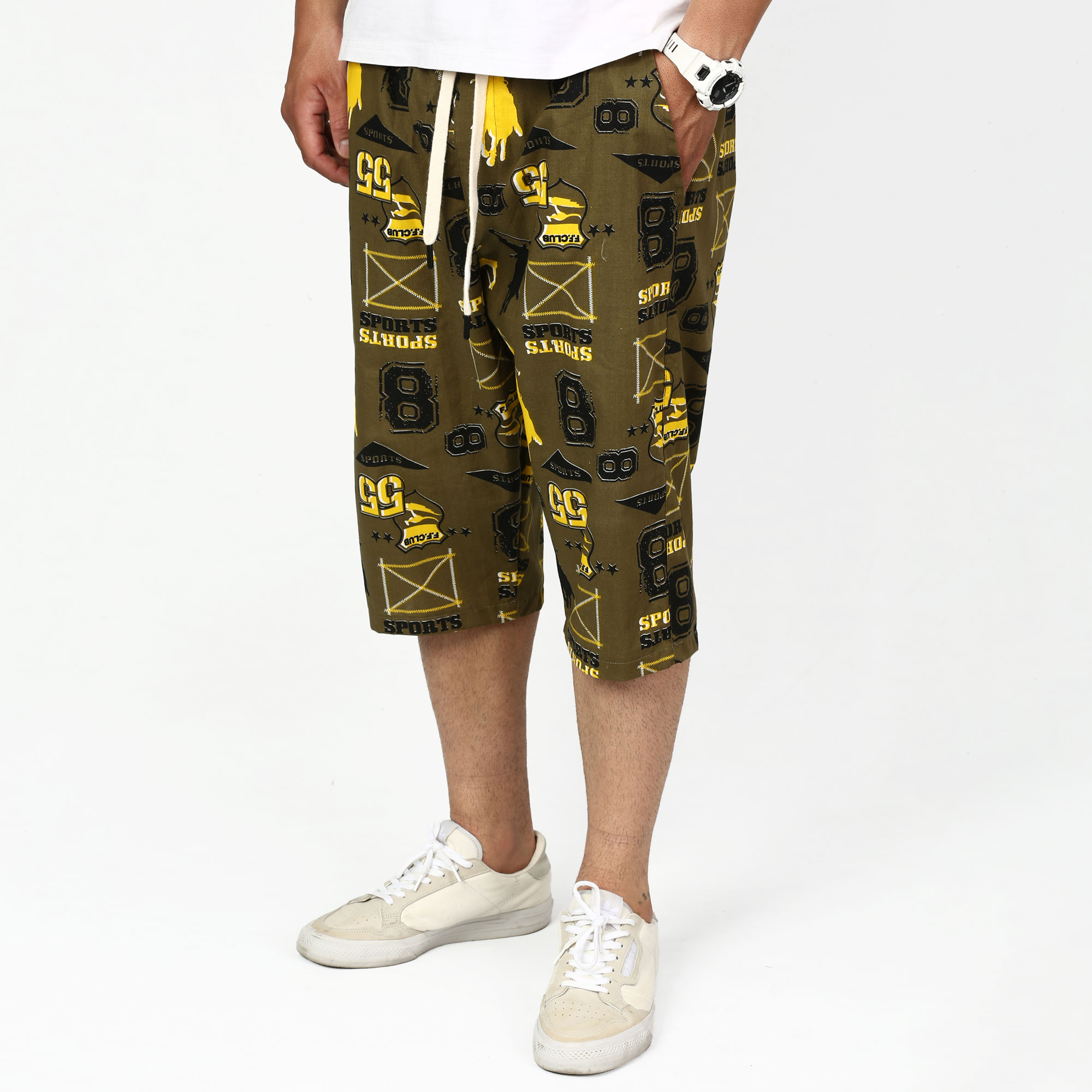 شلوارک طرح دار مردانه تن کوک مدل 171262