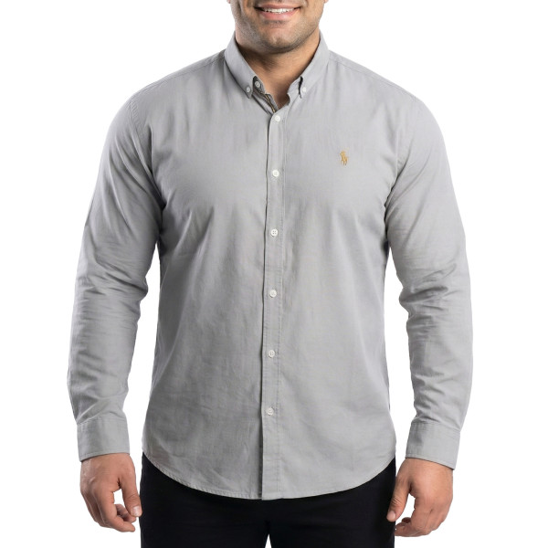 پیراهن سایز بزرگ آستین بلند مردانه  تن کوک مدل 130295