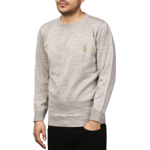 پلیور بافت یقه گرد مردانه مدل 6598514