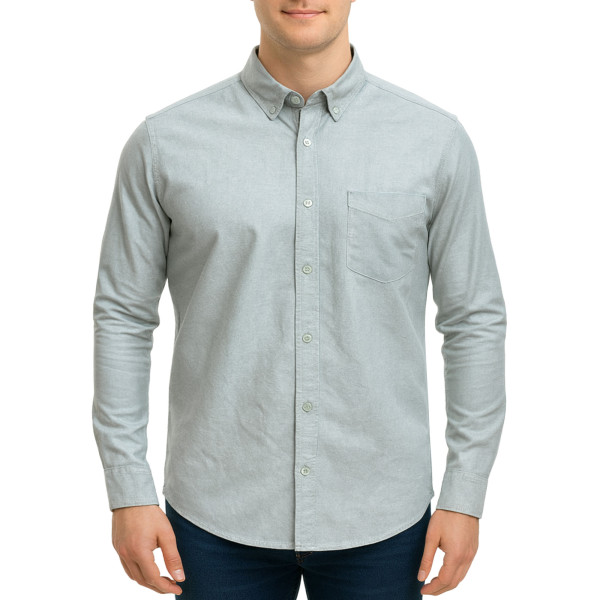 پیراهن آستین بلند ساده مردانه برندمد مدل 1420297