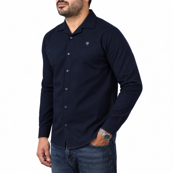 پیراهن کتان نازک یقه انگلیسی مدل 6104936