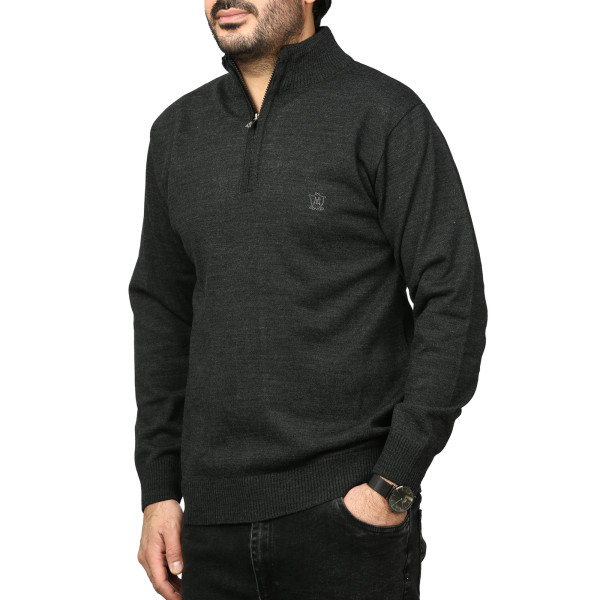 پلیور بافت نیم زیپ ماراتن مدل 1719856