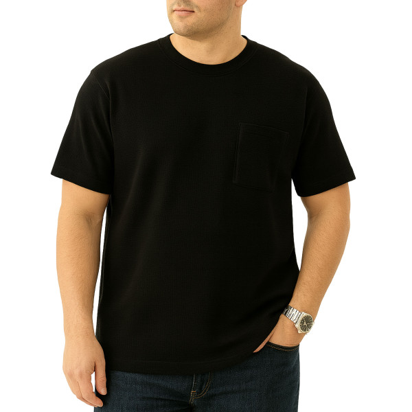 تیشرت آستین کوتاه سایز بزرگ مردانه تن کوک مدل 26512542