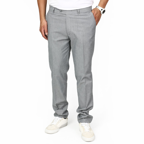 شلوار پارچه‌ای اسلیم فیت مردانه آریا مدل 3701692