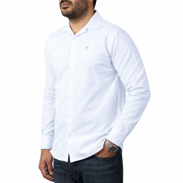 پیراهن کتان نازک یقه انگلیسی مدل 6104940