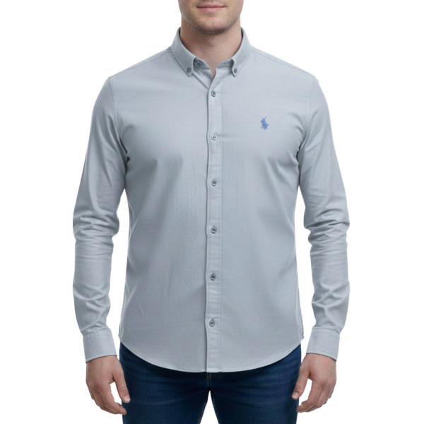 پیراهن آستین بلند ساده مردانه مدل 61029145