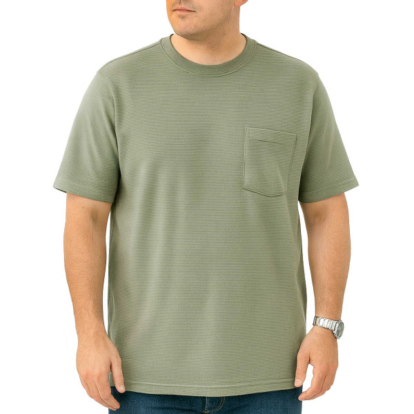 تیشرت آستین کوتاه سایز بزرگ مردانه تن کوک مدل 26512543