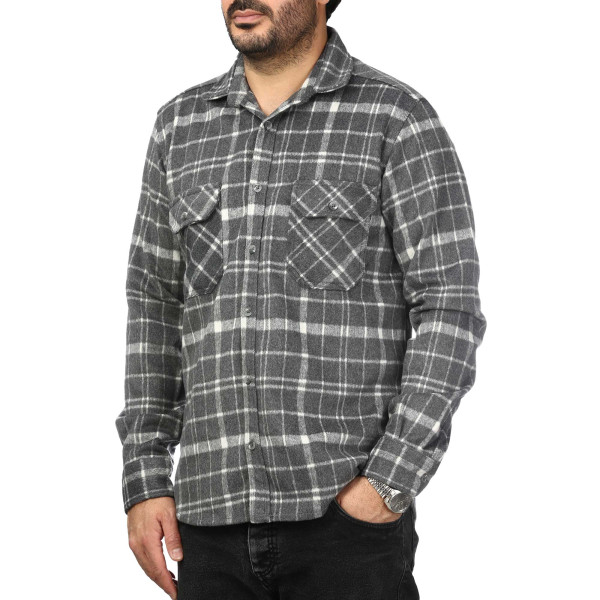 پیراهن آستین بلند پشمی مردانه مدل 6103894