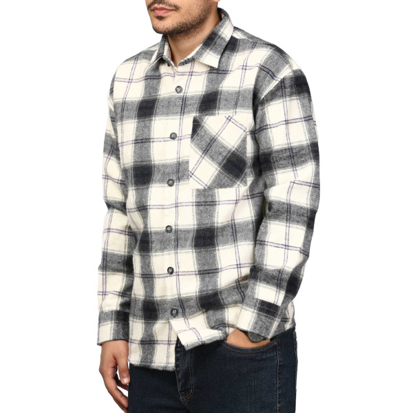 پیراهن پشمی ضخیم مردانه مدل 6203868