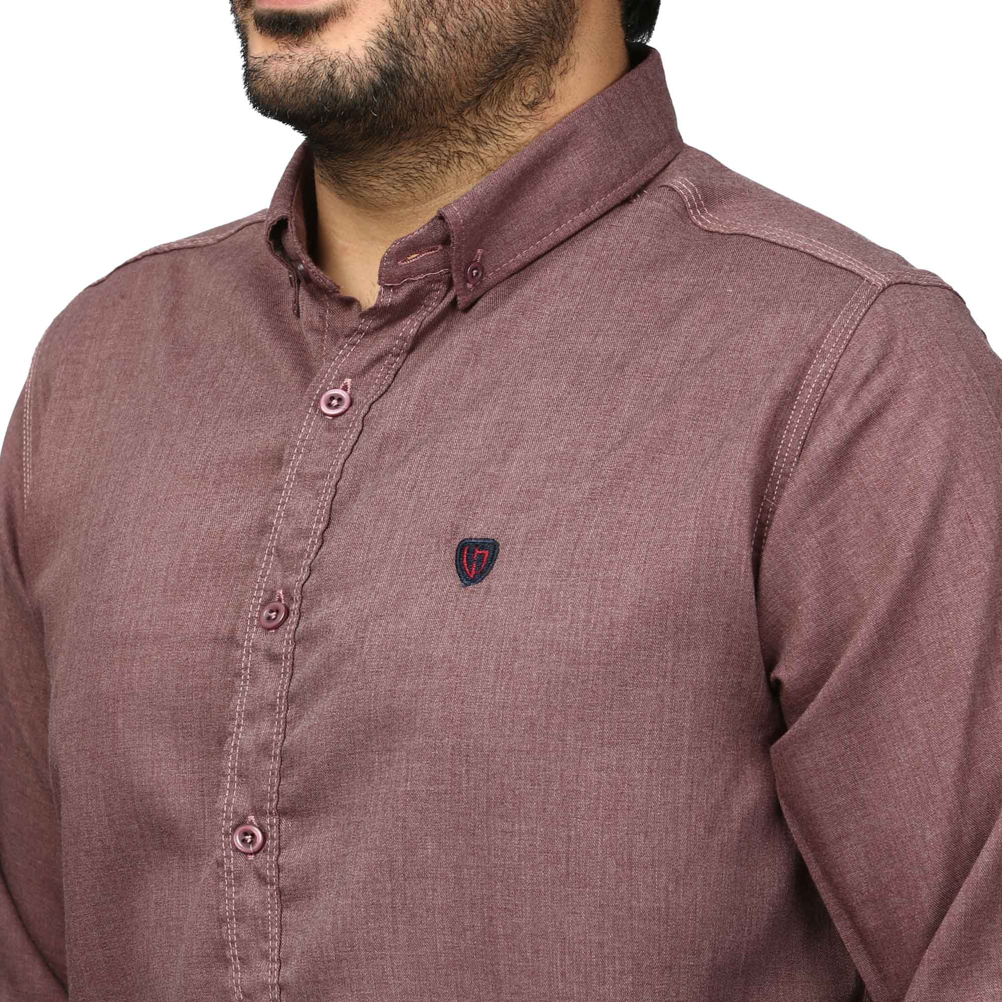 پیراهن آستین بلند ساده مردانه مدل 61029152