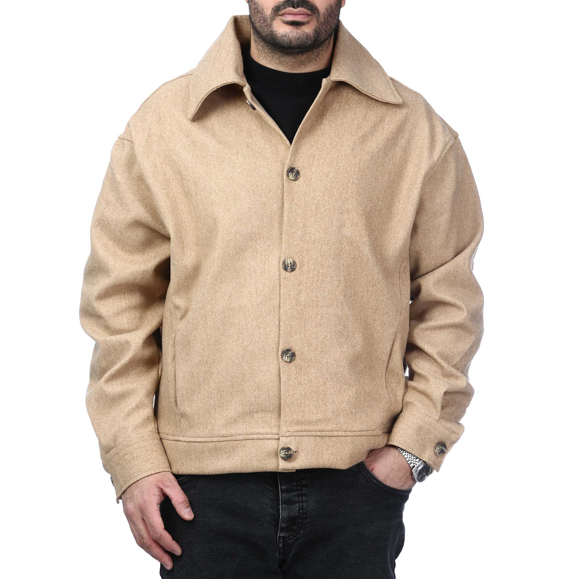 کت فوتر باکسی مردانه مدل 62664