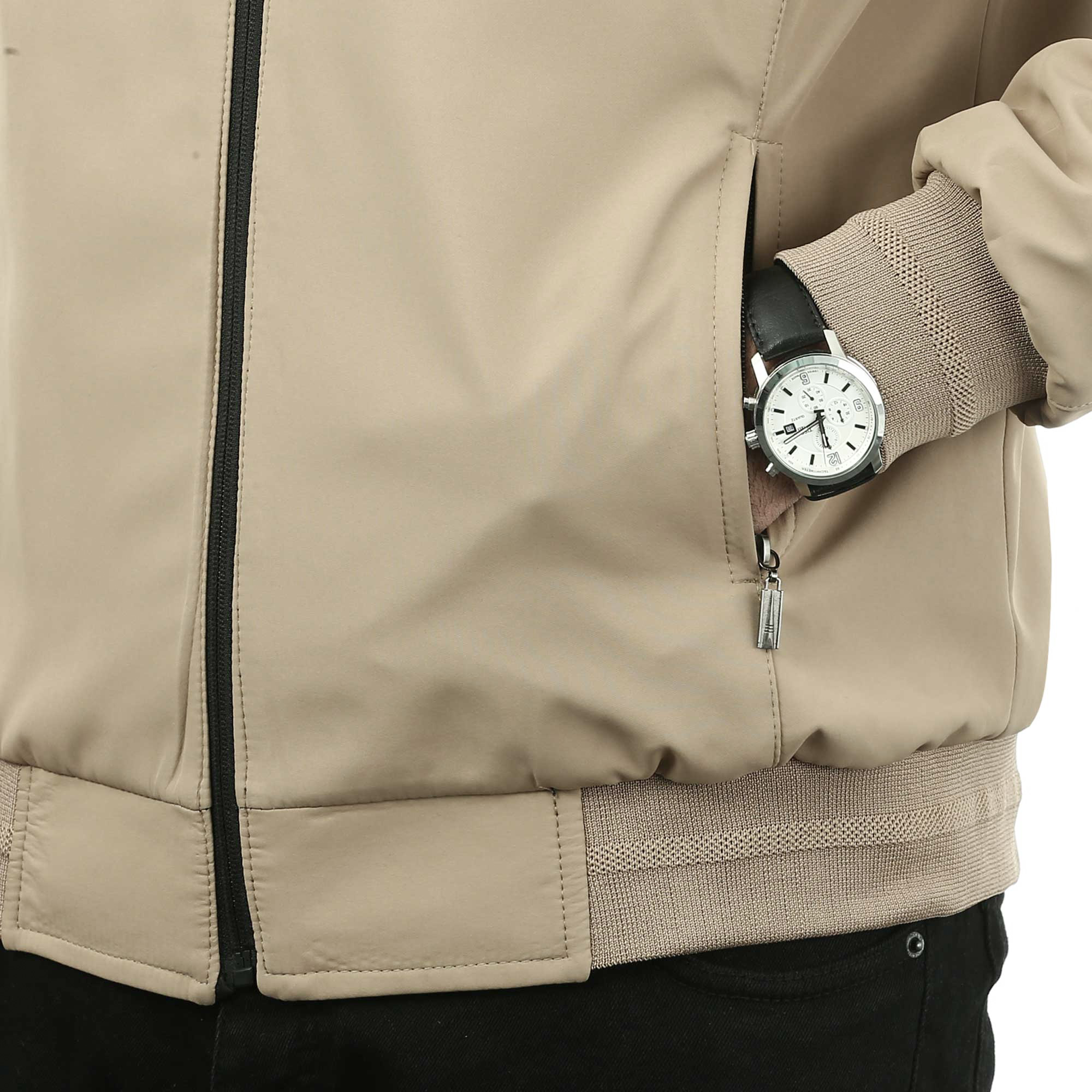 کاپشن دو رو سانتانا مردانه مدل 603631