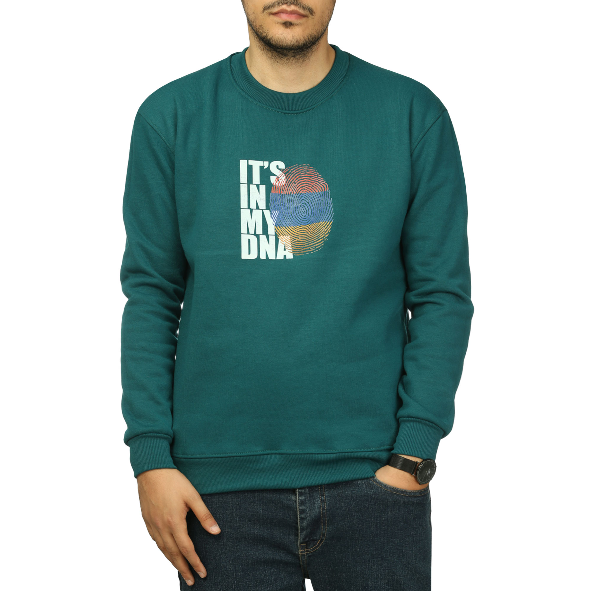 پلیور دورس چاپی مردانه مدل 659673