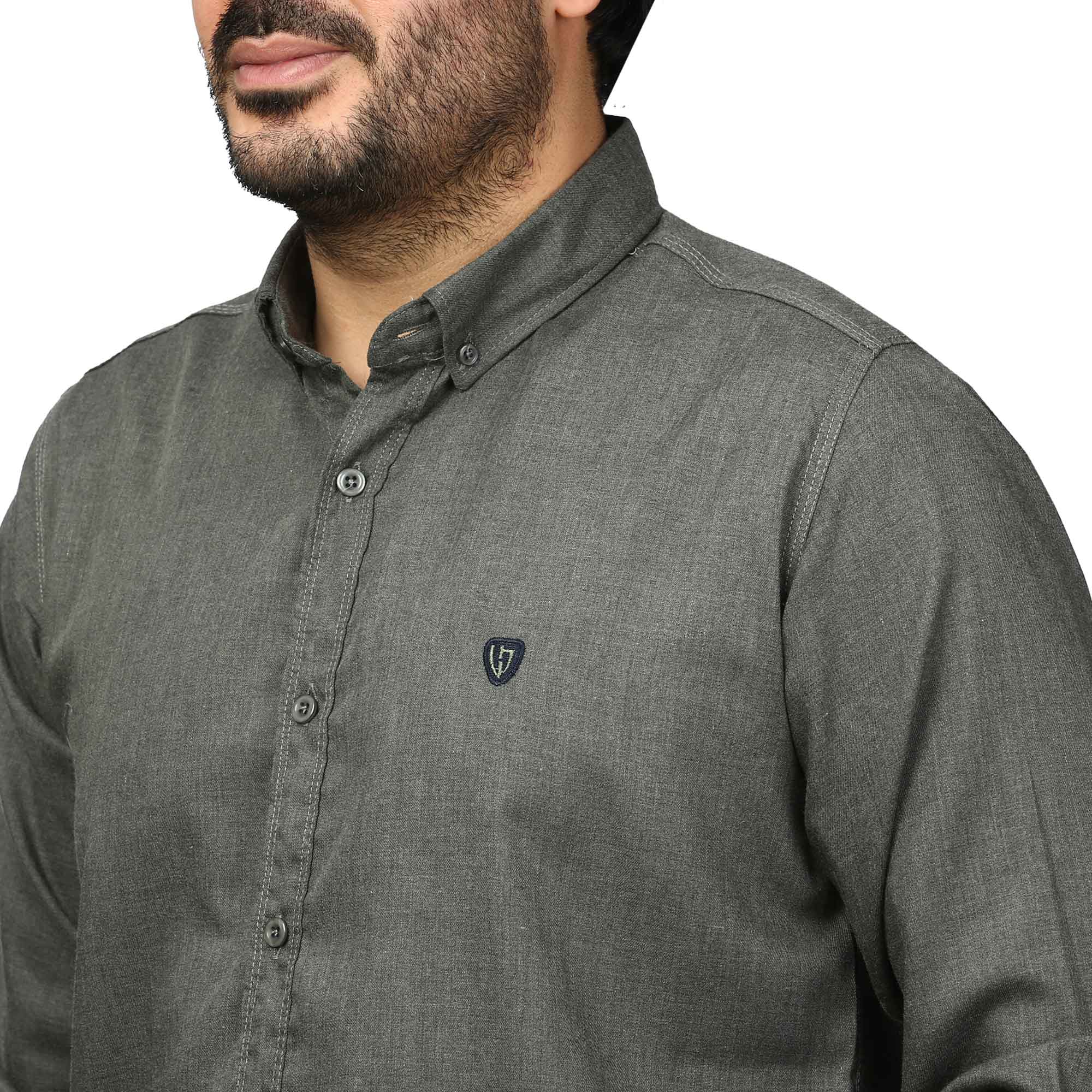 پیراهن آستین بلند ساده مردانه مدل 61029146