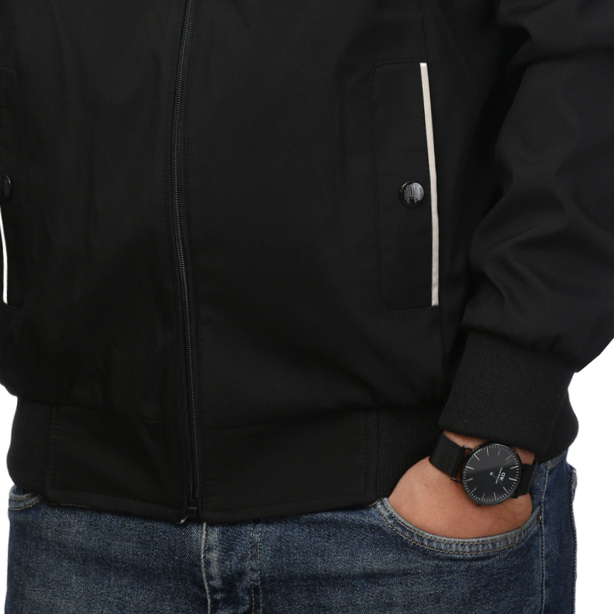 کاپشن دو رو شمعی مردانه مدل 603629