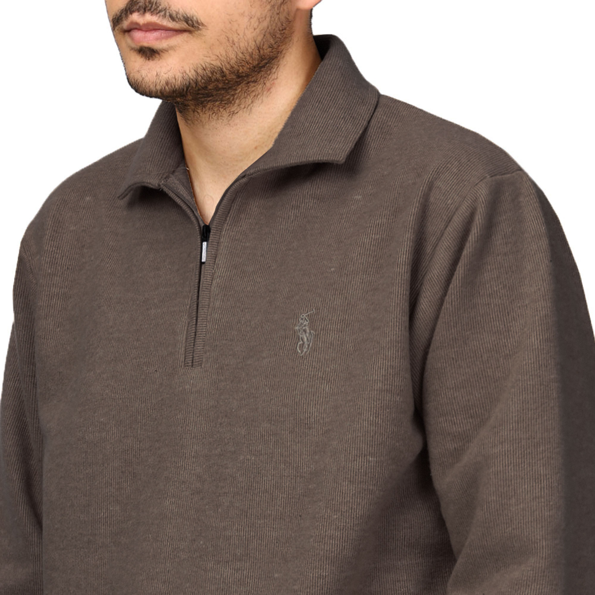 پلیور سلانیک نیم زیپ مردانه مدل 619156