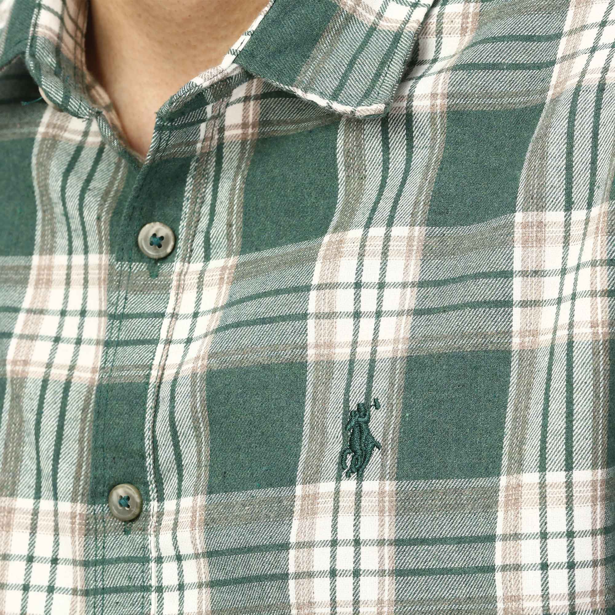 پیراهن آستین بلند پشمی مردانه مدل 61038102