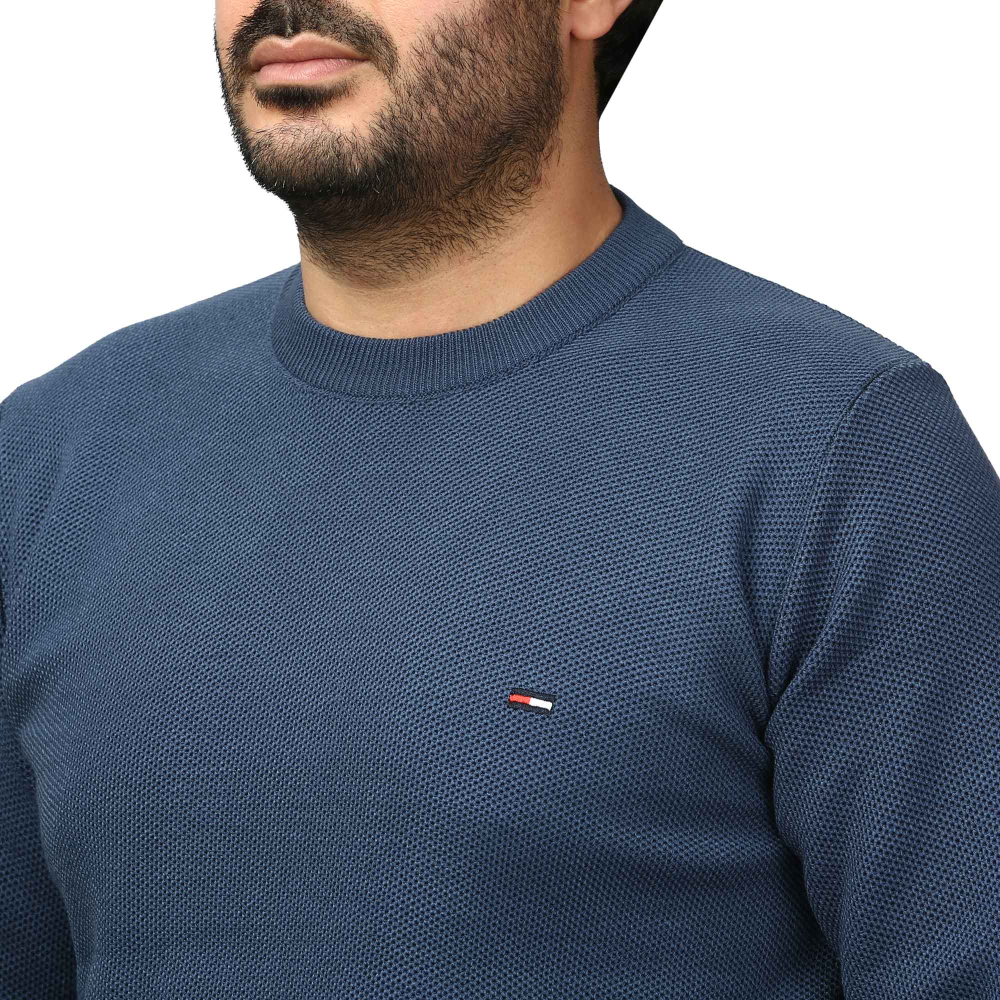 پلیور بافت فندقی مردانه مدل 659857