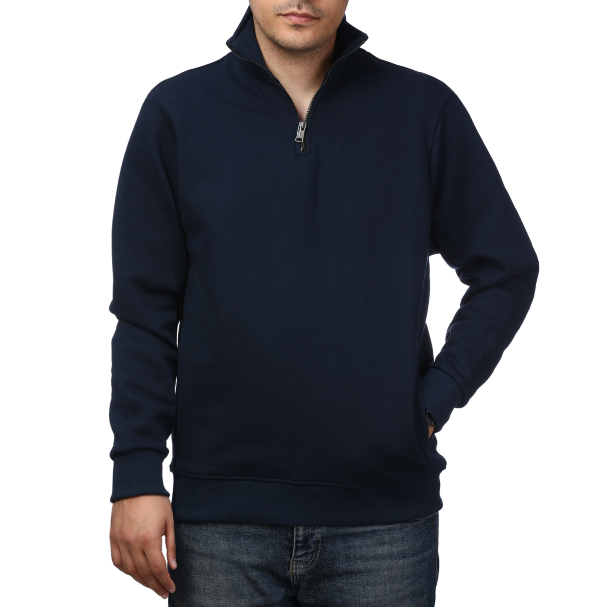 پلیور دورس نیم زیپ مردانه آرشید مدل 519655